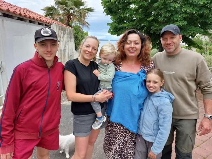 Apartmani Sollei Petrcane Buitenkant foto